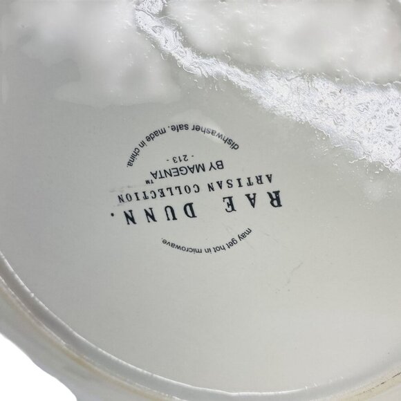 Rae Dunn Mrs. Claus Ceramic Plate 10" Christmas Decor - Picture 3 of 4